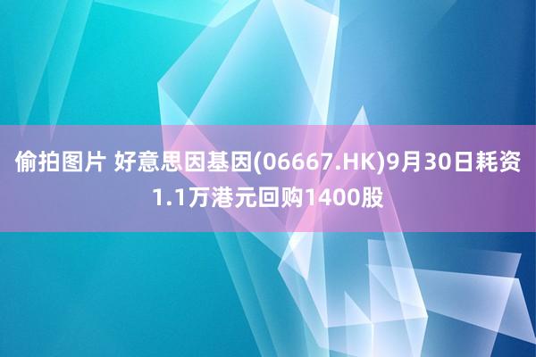 偷拍图片 好意思因基因(06667.HK)9月30日耗资1.1万港元回购1400股