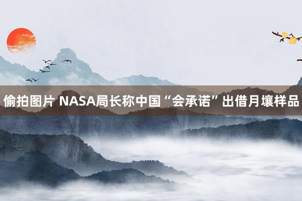 偷拍图片 NASA局长称中国“会承诺”出借月壤样品