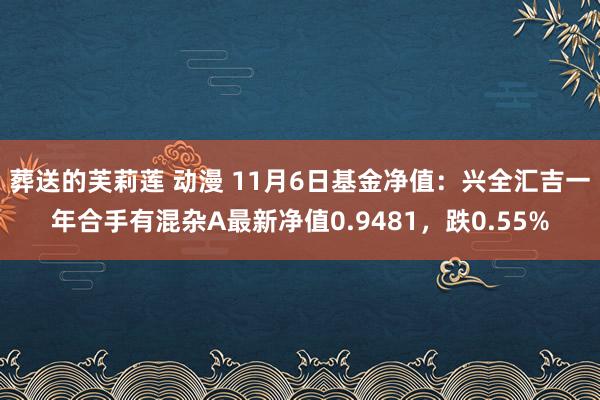 葬送的芙莉莲 动漫 11月6日基金净值：兴全汇吉一年合手有混杂A最新净值0.9481，跌0.55%